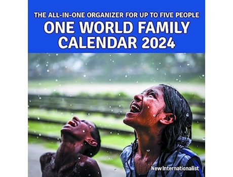 Livro One World Family Calendar 2024 de Internationalist New (Inglês)