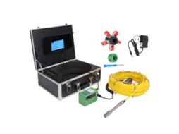 Câmera de Inspeção Pipeline Ip68 1000tvl 30m com Monitor 7 Polegadas Us Plug