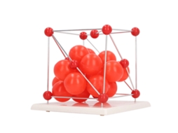 Modelo De Estrutura Molecular De Metal E Cristal Para Sala De Aula E Laboratório - Ferramenta Educativa