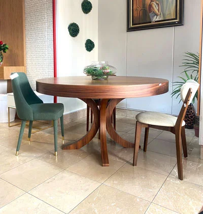 Mesa de Refeição CRISPALMOVEL Aya (Castanho - Madeira - 140 x 60cm)
