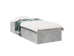 Estrutura de Cama Derivados de Madeira Cinza Sonoma MAISON EXCLUSIVE 100x200 cm