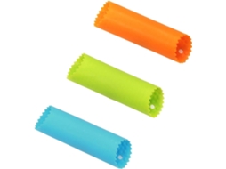 Descascador De Alho Silicone(pacote Com 3), Rolo De Alho Fácil Usar Para Prensar, Descascador De Legumes Para Utensílios Cozinha