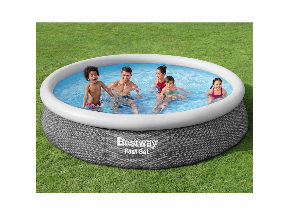 Bestway Conjunto De Piscina Redonda 366x76 Cm