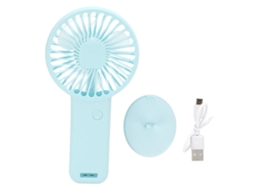 Ventilador Portátil De Bolso Pequeno Com Carregamento Usb E Bateria