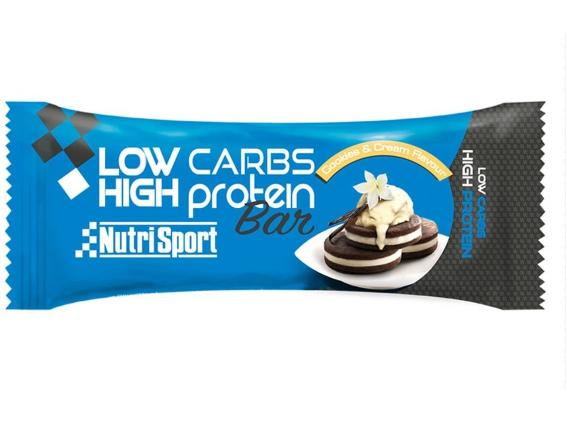 Barrita Lowcarbs Cookies&cream 16uni (bp) Nutri Sport