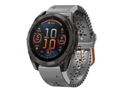 Bracelete para Garmin Fenix 8 AMOLED silicone renda respirável cinza XIAOMOYU (43mm)