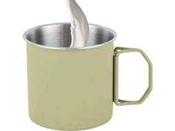 Caneca De Acampamento Com Embalagem A Vácuo, Canecas De Esmalte