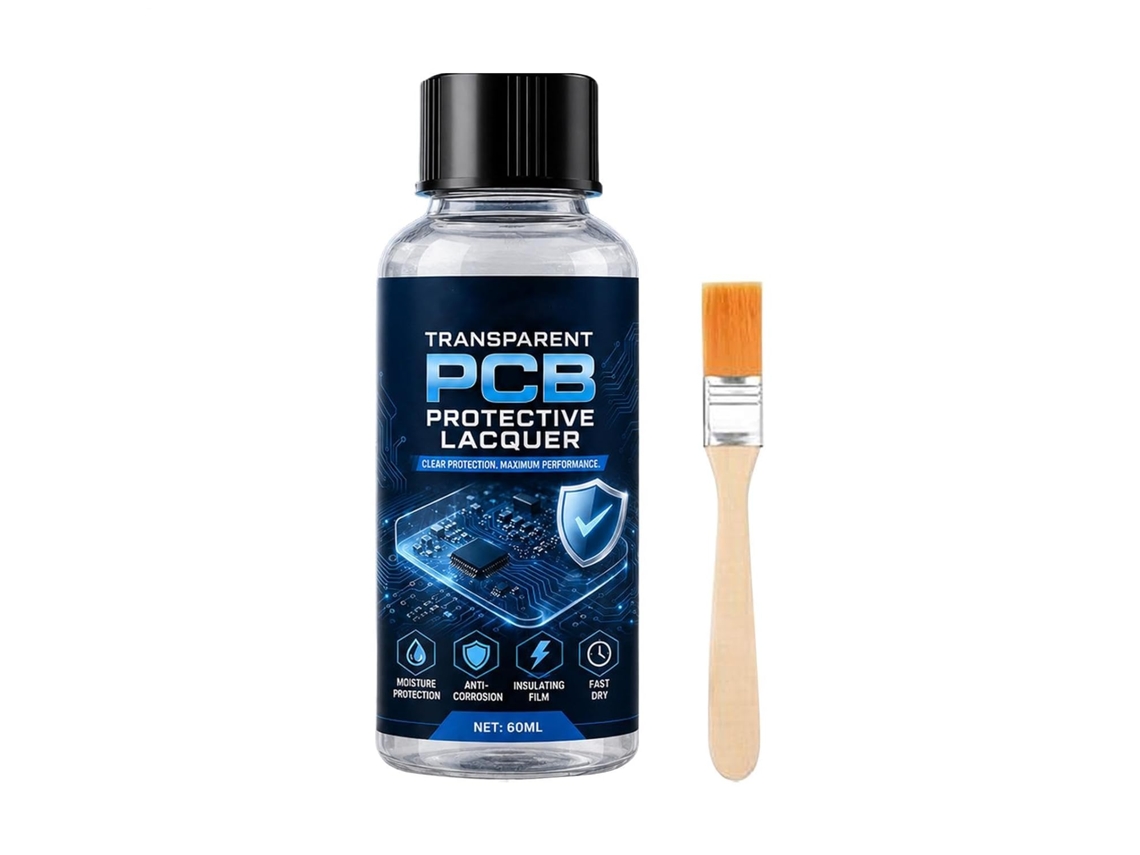 Adesivo De Revestimento Protetor Para Placas Circuito Impresso Pcb, 60ml
