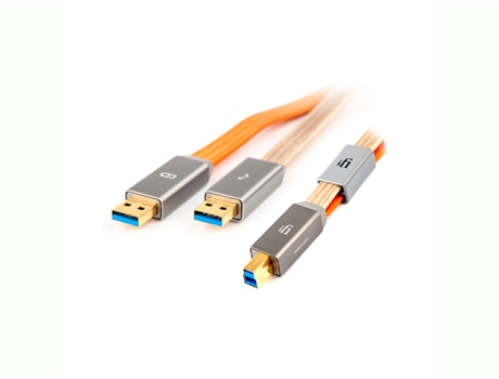 Cabo Duplo Usb B 2.0 Com Filtros Ifi Gemini3.0, 70cm