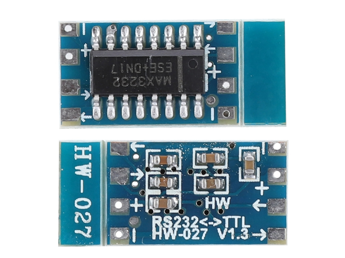 10pcs Conversor Mini Rs232 Para Ttl Com Max3232 Módulo Placa Adaptador Para Arduino
