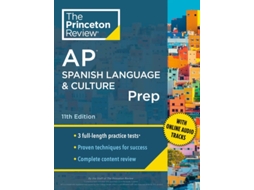 Livro Princeton Review AP Spanish Language amp Culture Prep, 2024 de The Princeton Review (Inglês)