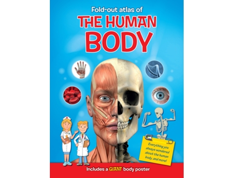 Livro MY FOLD OUT ATLAS HUMAN BODY de Terry Alton (Inglês - Capa Dura)