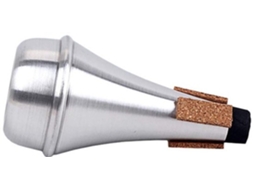 Trompetdemper Leve - Ligere Opção - Liga Leve - Apropriado Para Todas As Trompetes - Diâmetro De Entrada/saída 19/67mm - 131mm De Comprimento - Ideal