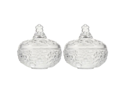 2pcs Porta Joias Com Tampa Allinless