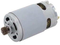 Rs550 - Motor Metálico De 12v Com 13 Dentes Peça Reposição Para