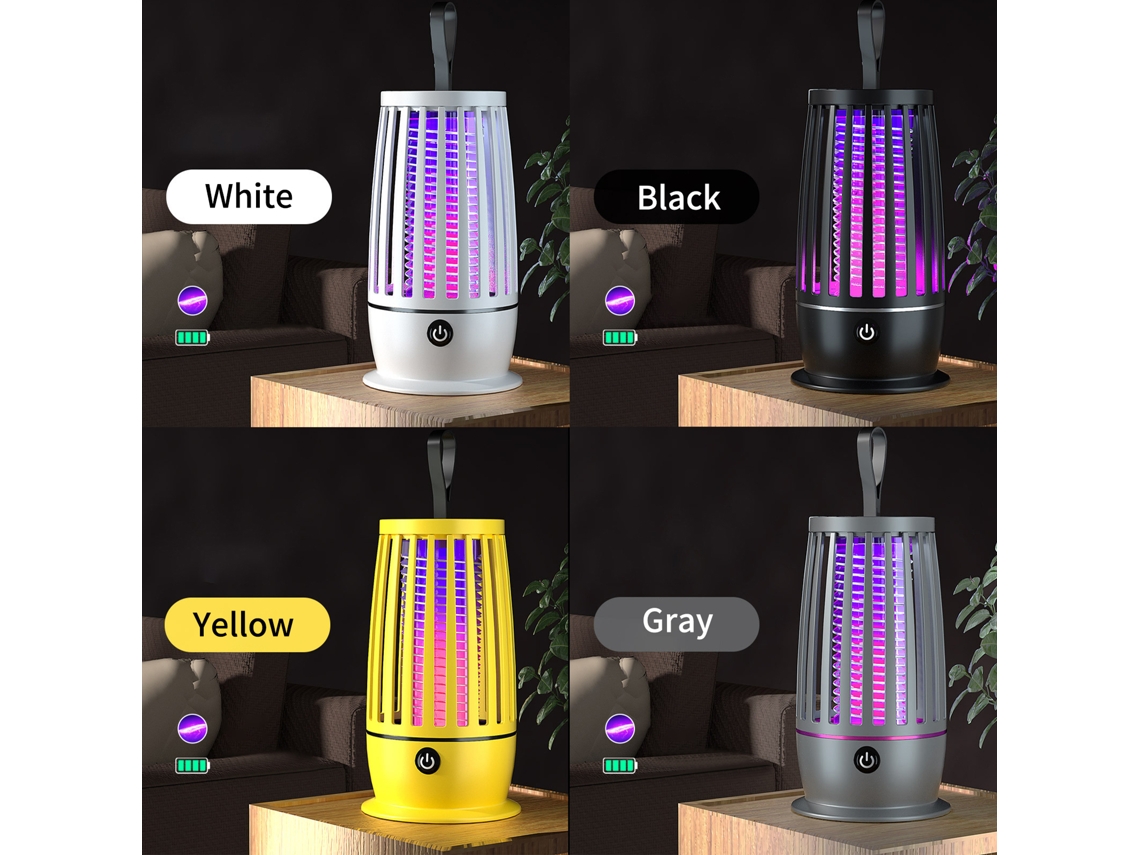 Lâmpada exterminadora de mosquitos USB Primerox com luz noturna