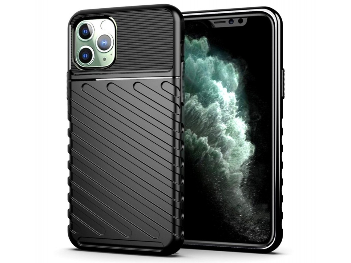 Capa iPhone 11 Pro Max (6.5) TUMUNDOSMARTPHONE Thunder Armor Preto
