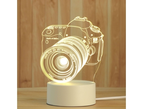 Luz Noturna 3D Led Criativa