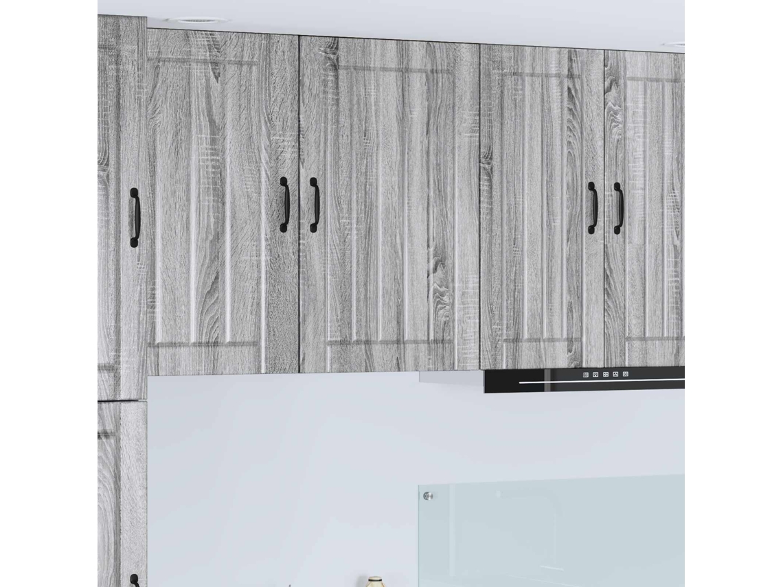Vidaxl Armário De Parede Lucca Sonoma Cinzento 50 X 31 X 80 Cm