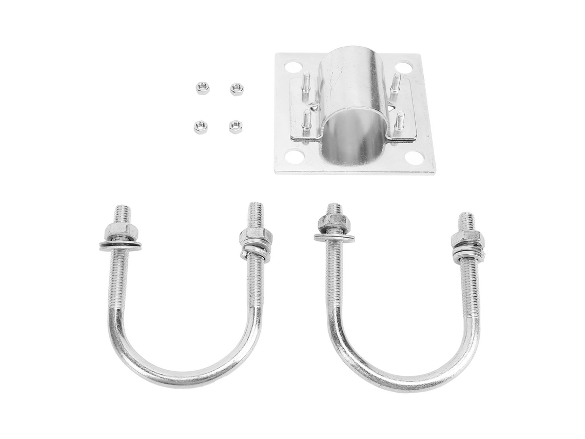 Mali adaptador de Suporte para Polo de Antena Satélite Starlink V2 com Kit de Fixação em Aço Inoxidável U Bolt