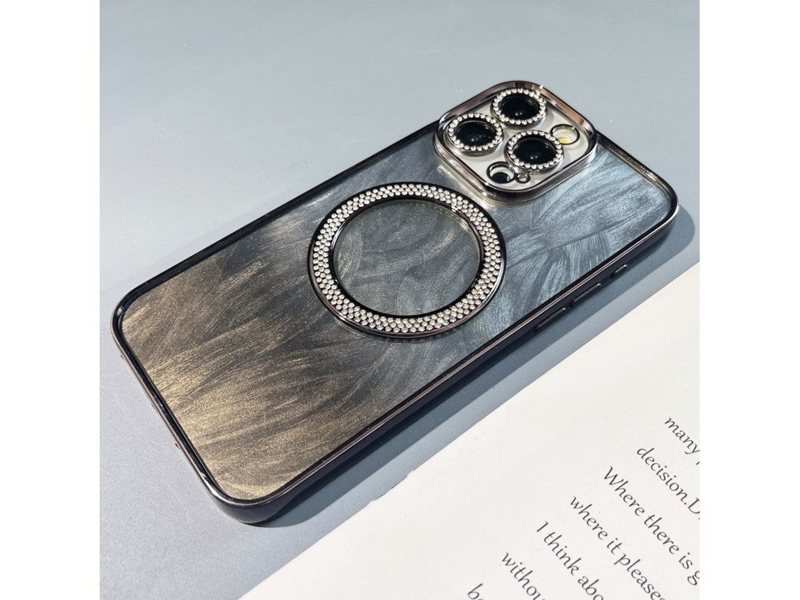 Zsanfs Capa Para Iphone 14 Pro, Cor Preto