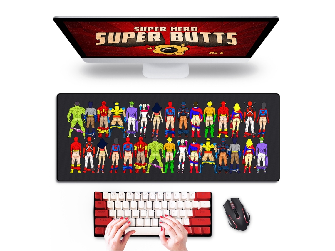 Mouse Pad Personalizado LAXISCREED Gamer À Prova D'água