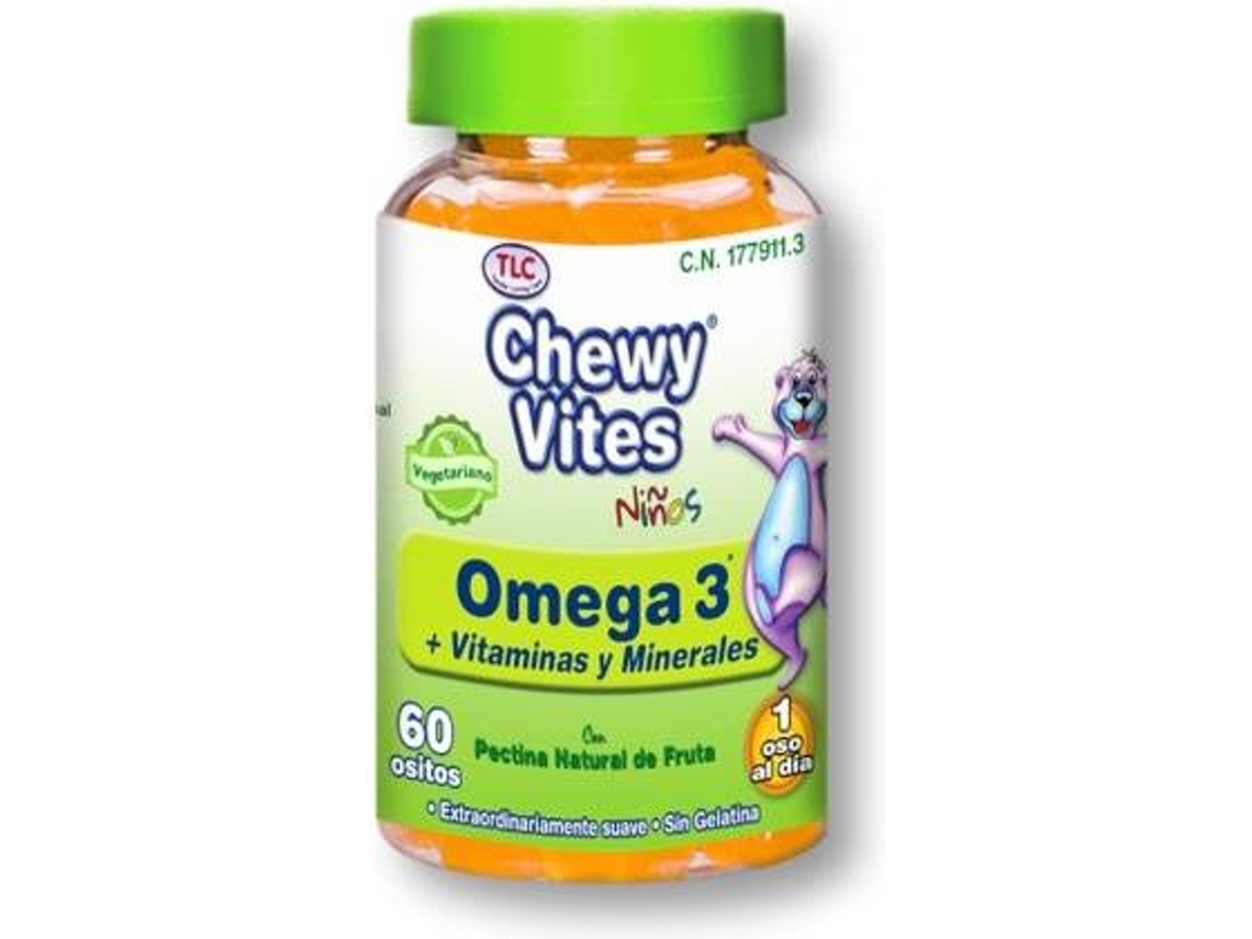 Chá CHEWY VITES Ómega (60 unidades)