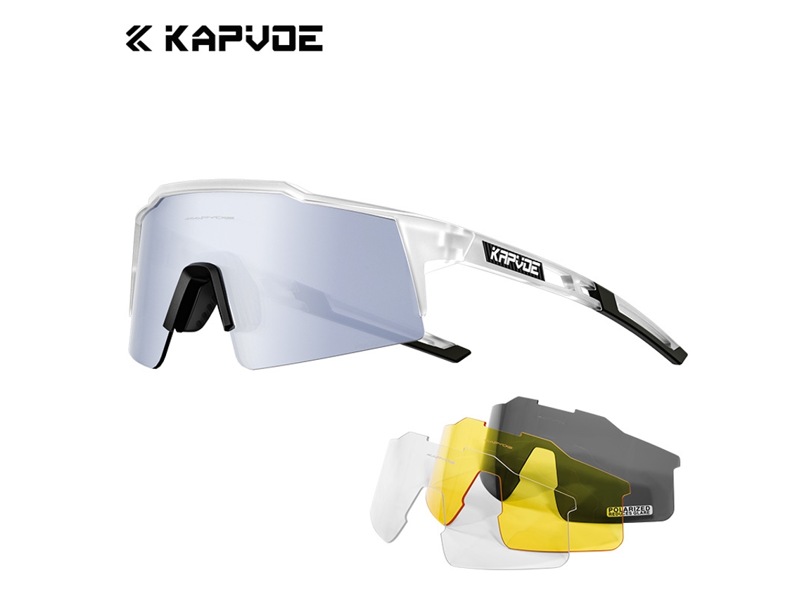 Óculos De Ciclismo Com Quatro Lentes, Óculos De Proteção Contra Vento Para Bicicleta, Para Bicicleta De Estrada.