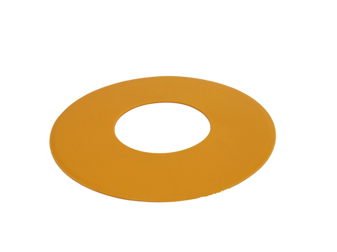 Marcador Espacial De Futebol Cone Disc Para Treinamento De Velocidade Esportiva Amarelo