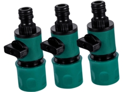 Conjunto De 3 Conectores Rápidos Plástico Para Válvula Fechamento