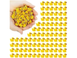Patos Amarelos Miniatura De Resina Para Decoração De Jardim, Aquário, Casa De Bonecas E Plantas - 50/100/150/200 Peças 200 Peças