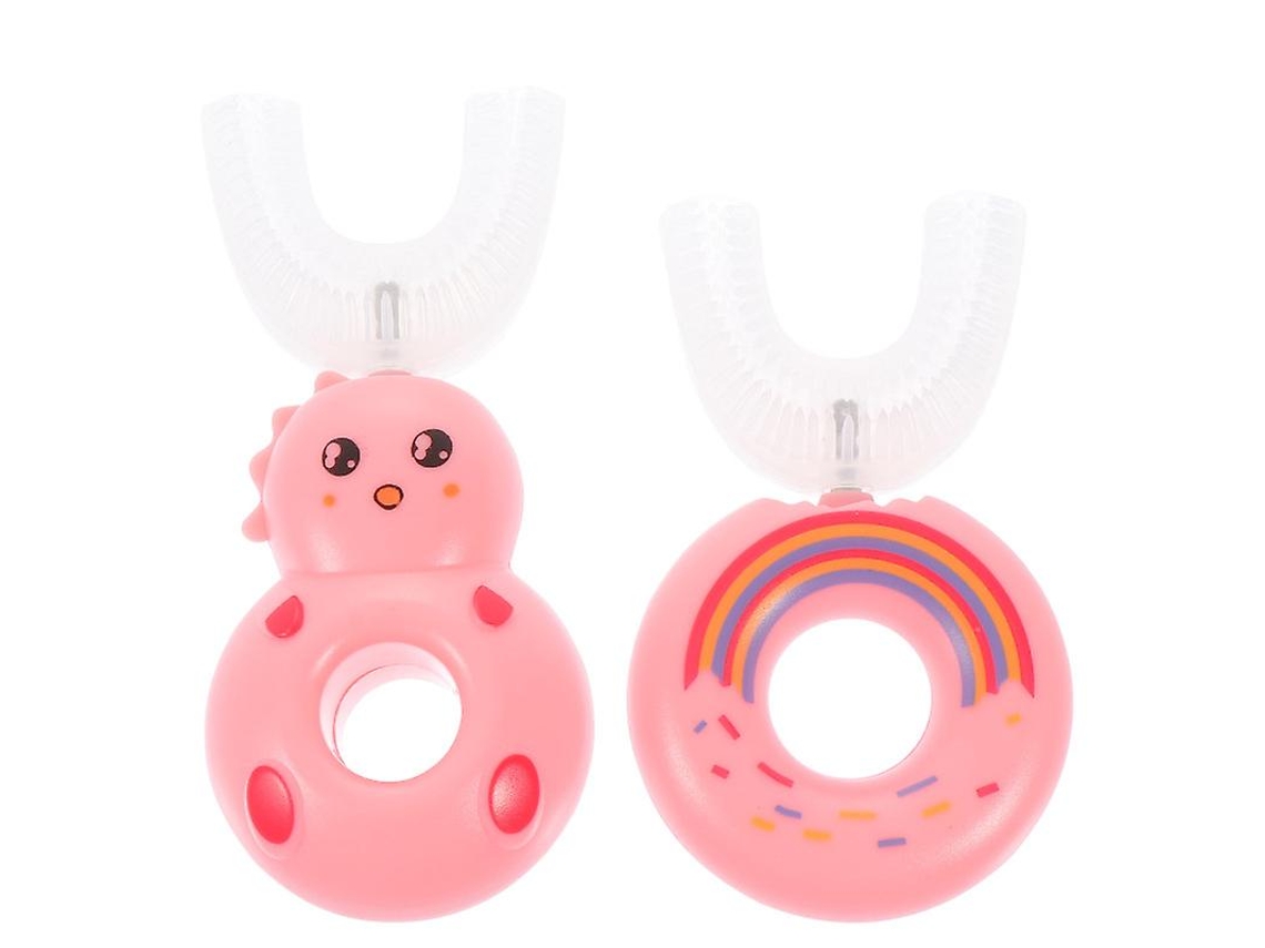 2Pcs Escova de Dentes em Forma de U ALLINLESS