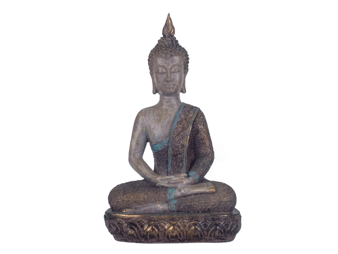 Figura Decorativa BY SIGRIS Buddha sentado