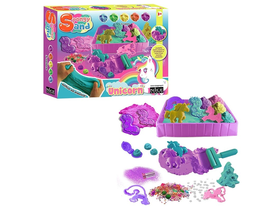 Arena Esponjosa Set Unicornio