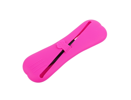 Estojo De Silicone Para Pincéis, Organizador Moderno E Portátil