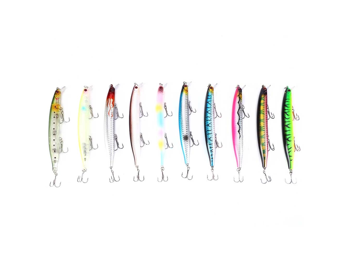 Isca Minnow Heng Jia 18.7g/13.5cm Para Pesca No Mar