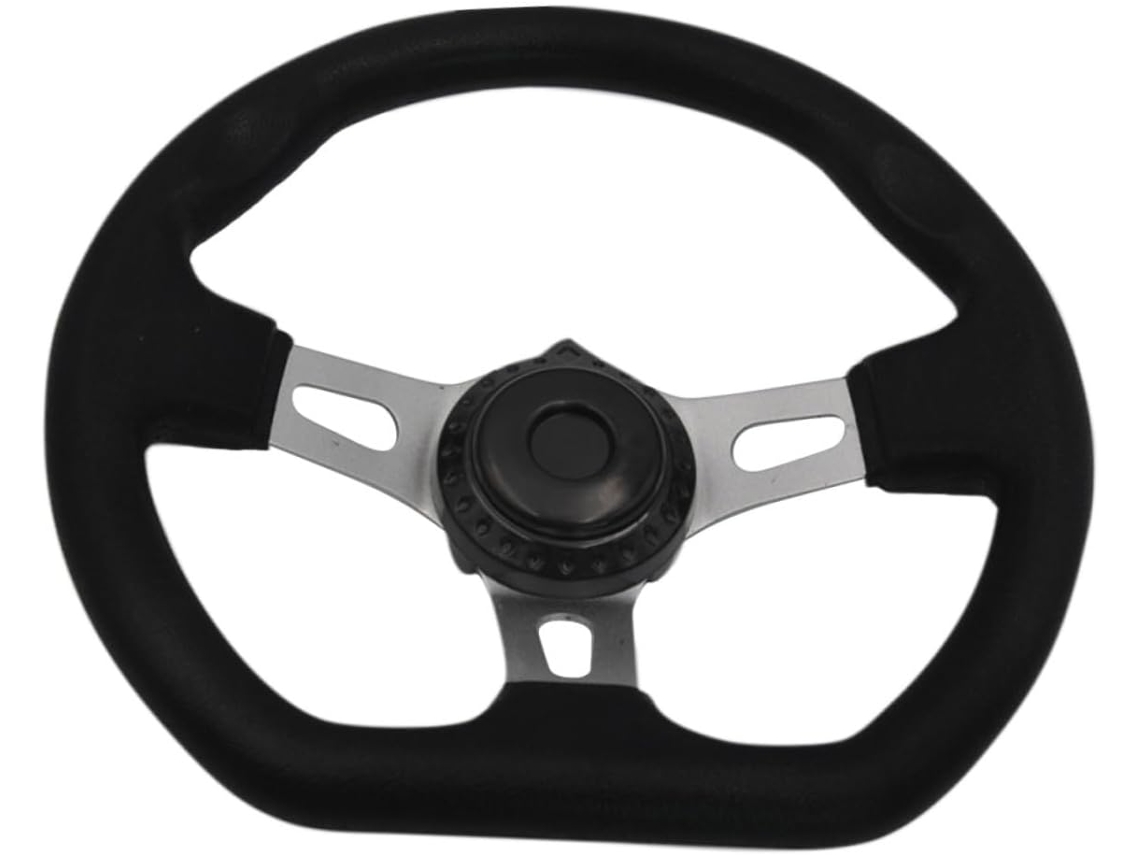 Volante De Corrida Simples, Acessório Modificado Para Carros, Volante Prático Para O Motorista.