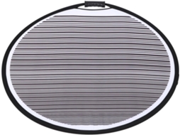 Painel Refletor Portátil De 60 Cm Com Faixas Para Reparo De Amassados Em Carros, Refletor Flexível E Dobrável.