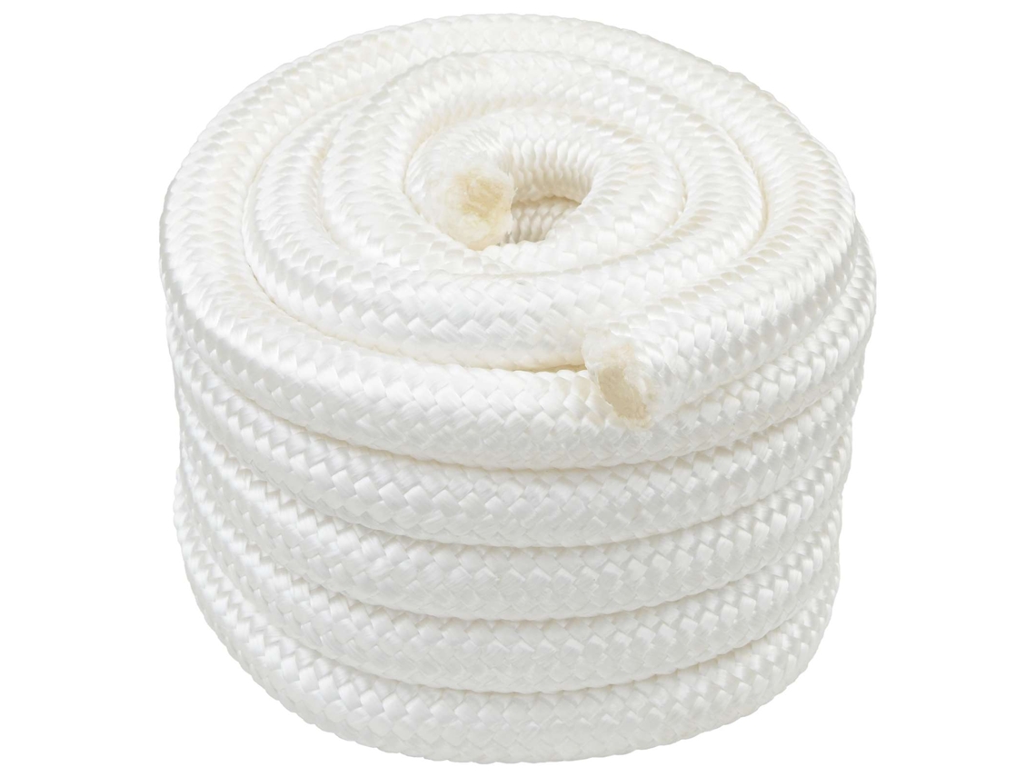 Vidaxl Corda De Barco 4 Mm 10 M Branco