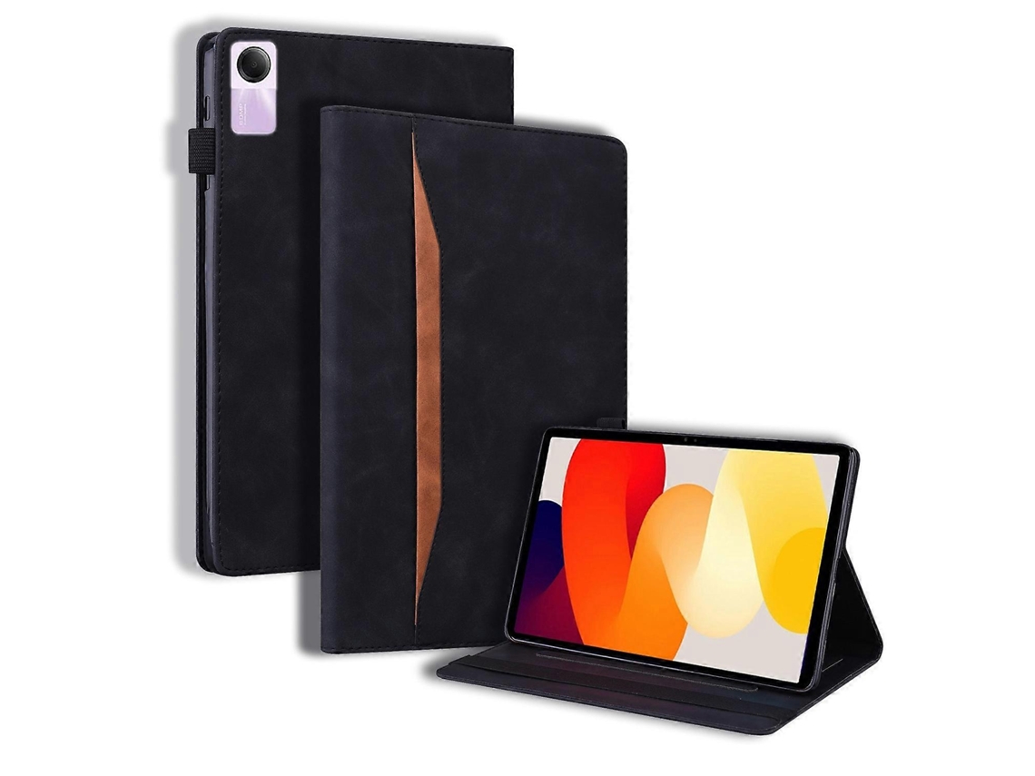 Capa de couro antichoque Webake Splicing para tablet
