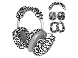 Capa Protetora para Airpods Max CZHHMART em Tpu e Silicone Transparente com Estampado de Estrelas