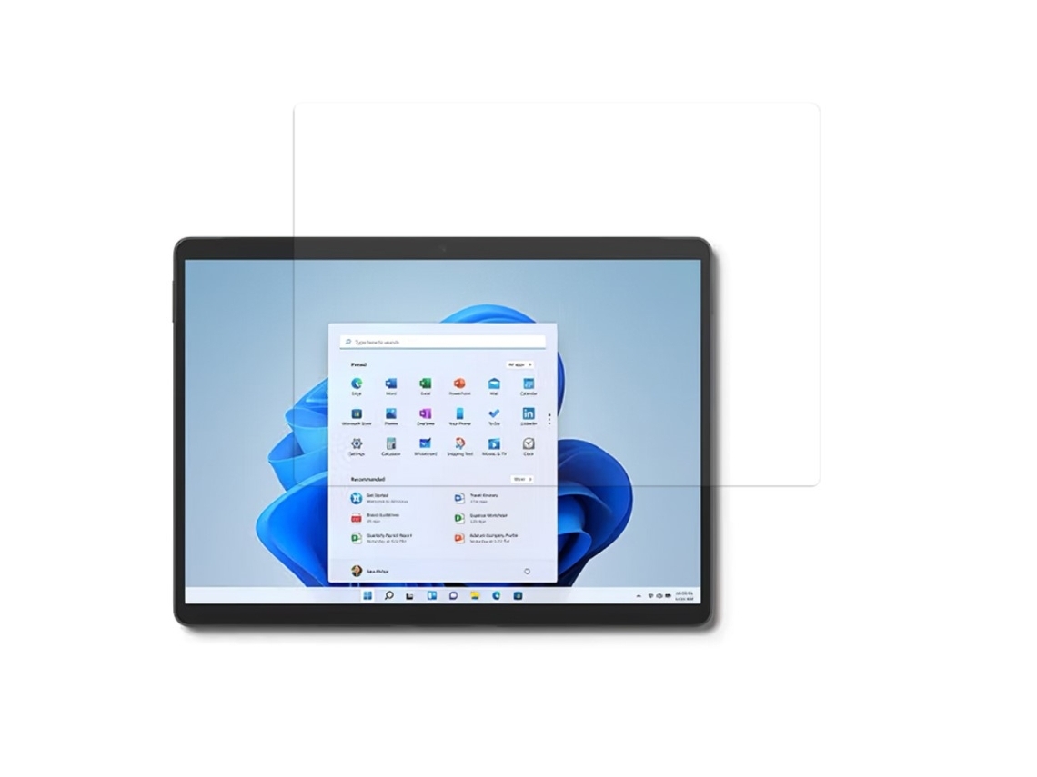 0.3mm Tempered Glass Screen Protector For Microsoft Surface Pro 9, Featuring Curved Edges, A Responsive Touch, And An Explosion-proof Design.