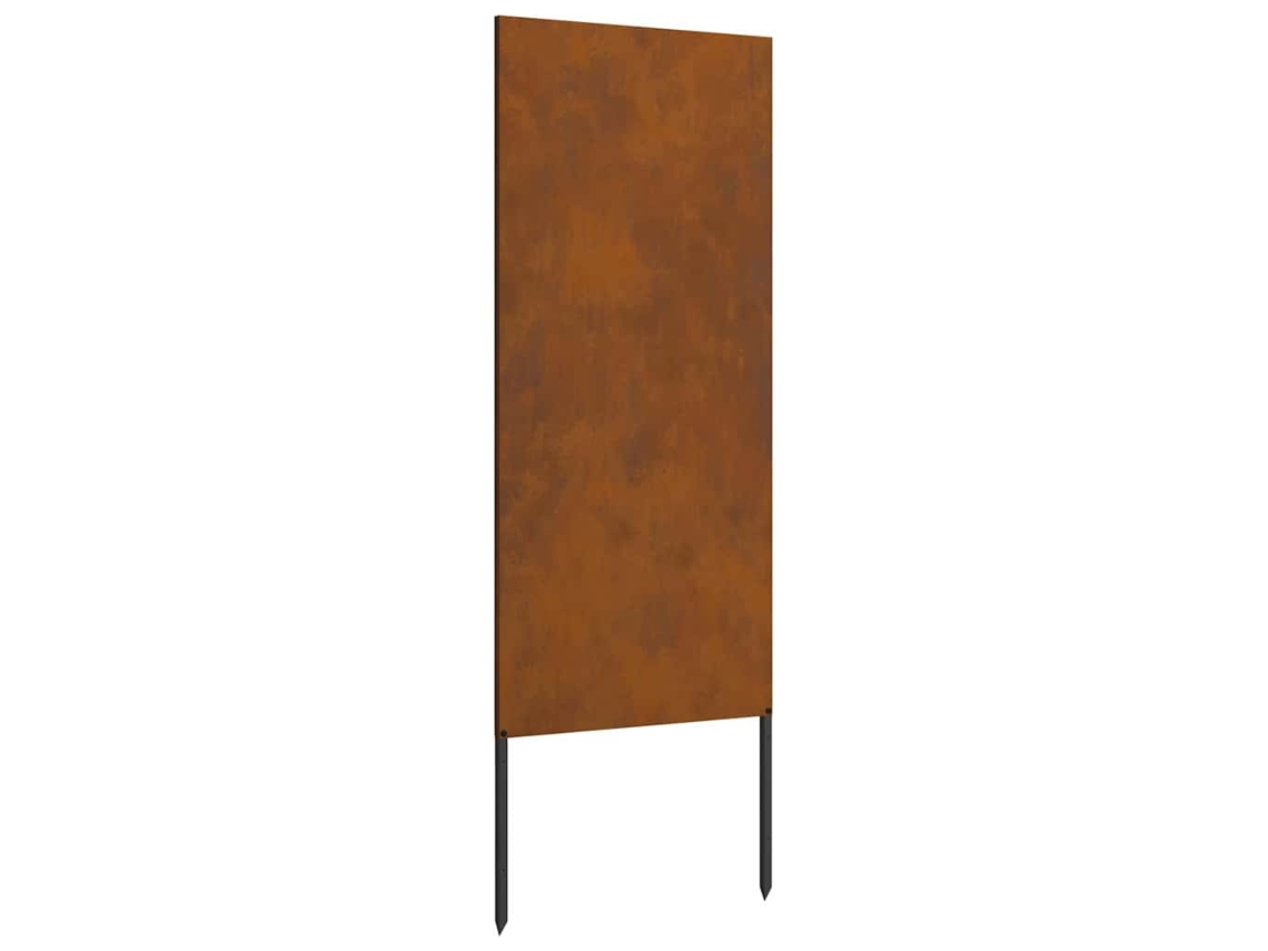 Painel Decorativo Para Jardim Vidaxl Aço (50x140 Cm)
