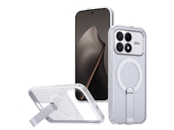 Capa Para Celular Com Design Em Favo De Mel, Suporte Magnético E Proteção Contra Quedas.transparente, Redmi Note 14s 4g