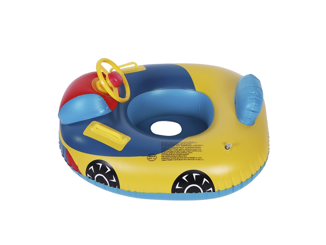Mali bola de Nado Inflável Carro para Bebê e Criança com Volante e Buzina para Piscina