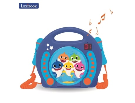 Instrumento Musical LEXIBOOK Baby Shark Nickelodeon Karaoke (Idade Mínima Recomendada: 3 anos)
