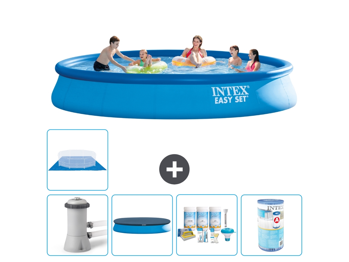 Intex Piscina Easy Set Redonda - 457x84 Cm - 6-peças S31160