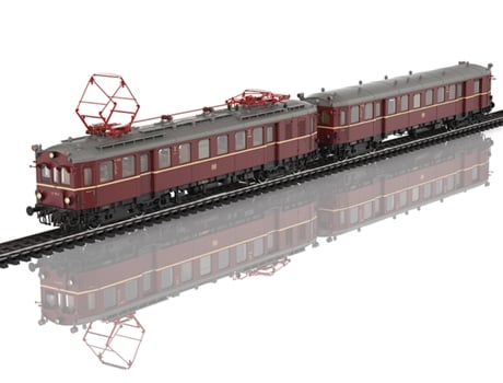 Modelo de locomotiva expresso MÄRKLIN (15 anos)