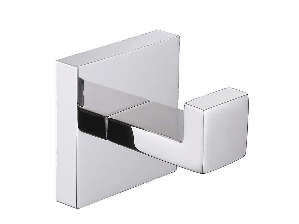 2026 gancho de Toalla de Baño de Acero Inoxidable Cuadrado para Ropa Toalla Abrigo Bathrobe