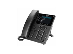 Telefone Voip Polycom Vvx 350 6 Linhas Dual Ethernet 10/100/1000 Viva Voz
